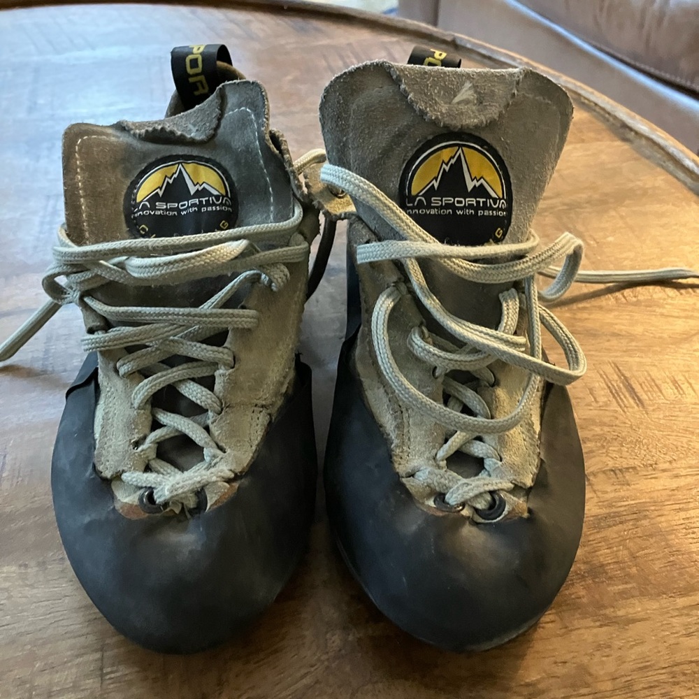 La Sportiva Climbing Shoes, Aqua Green